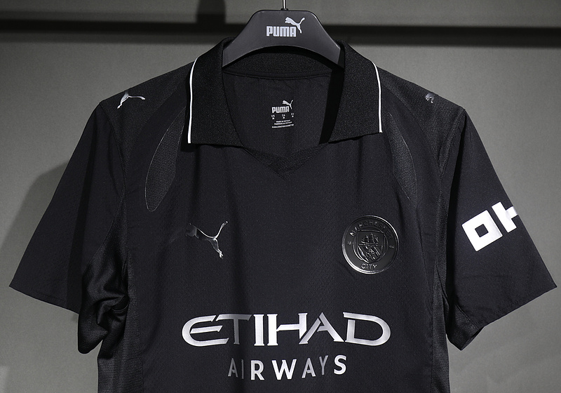 25-26 Manchester City Away Black Soccer Jersey Player Version - view 7