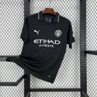 25-26 Manchester City Away Black Soccer Jersey - view 1