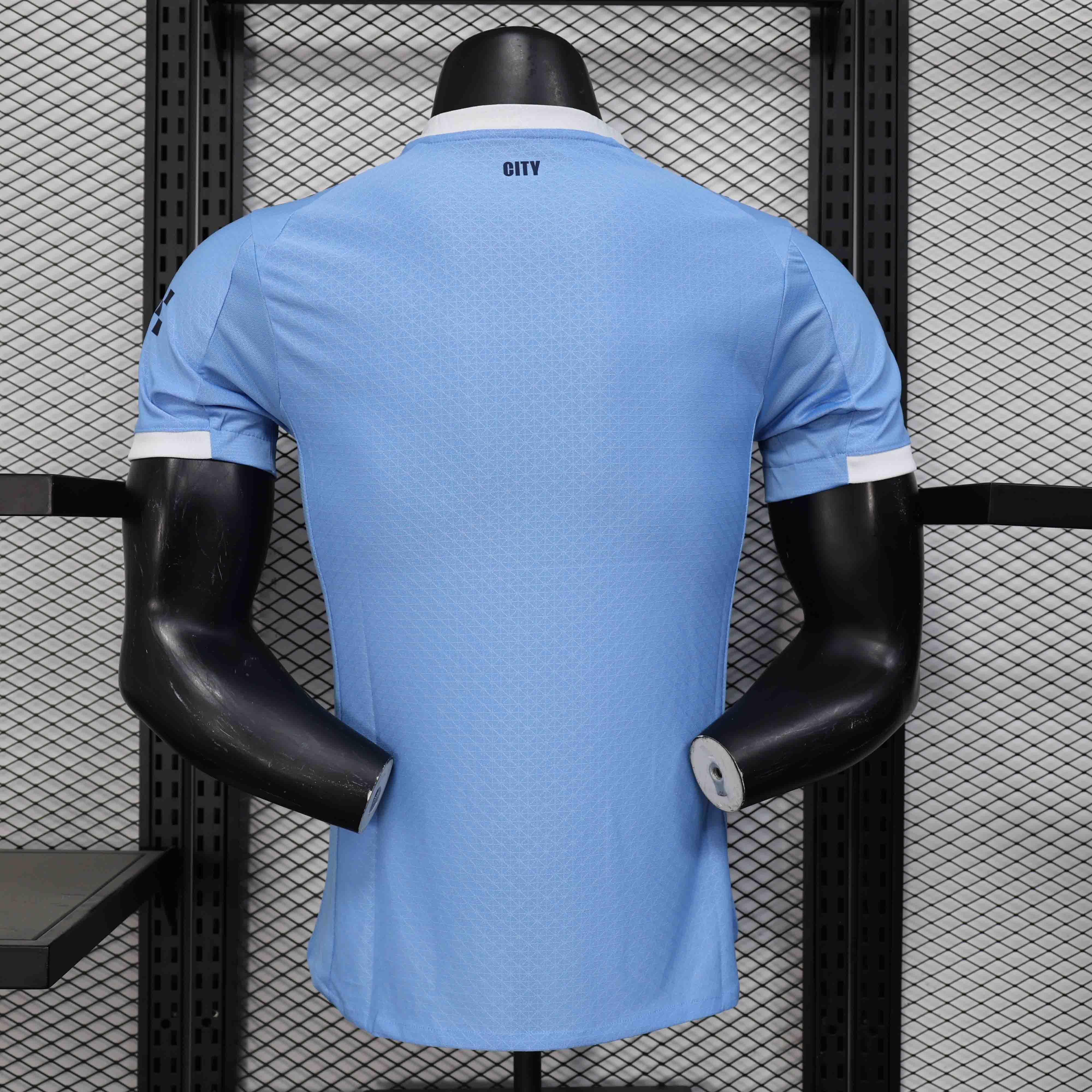 25-26 Manchester City Home Soccer Jersey - view 3