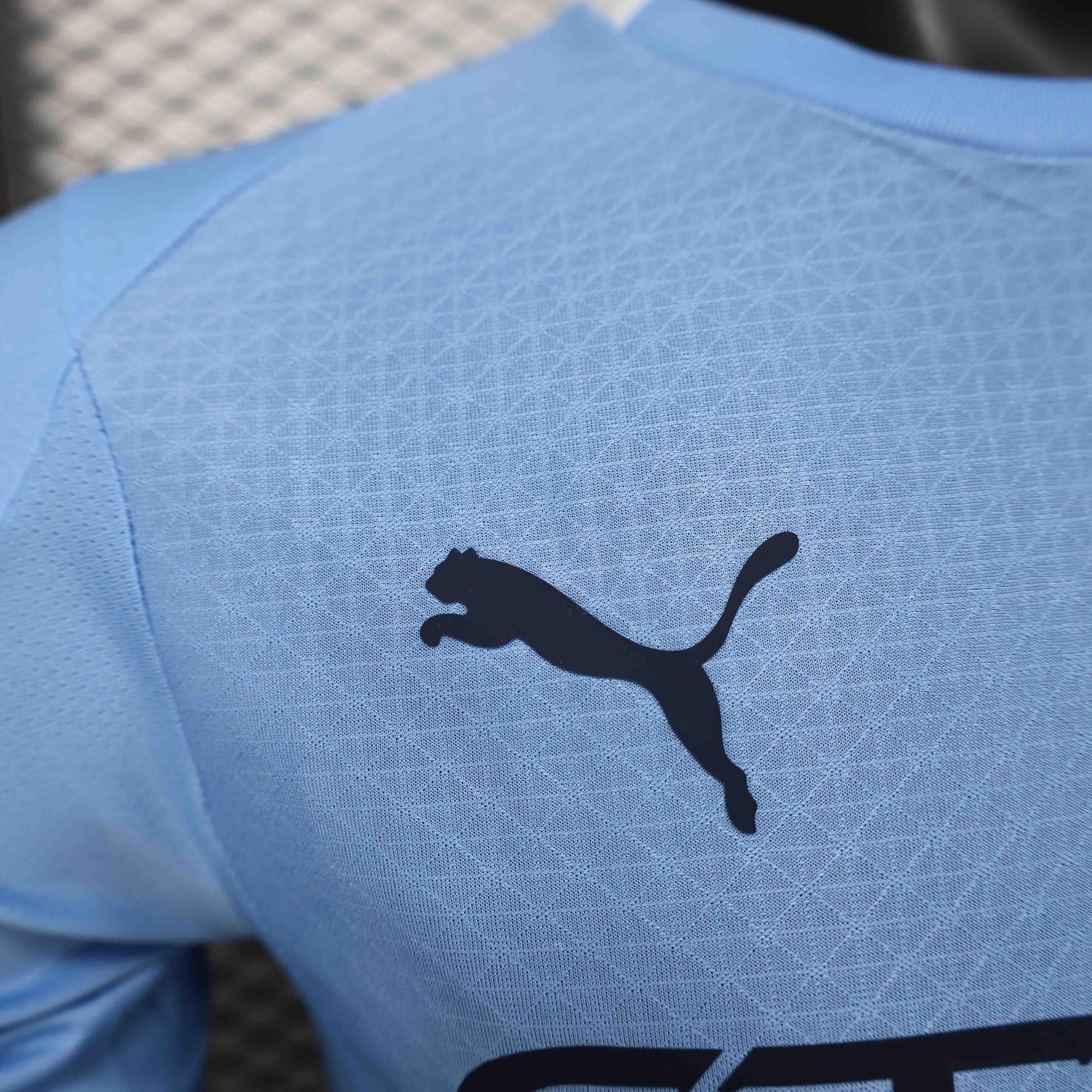 25-26 Manchester City Home Soccer Jersey - view 5