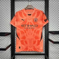 24-25 Manchester City Orange Goalkeeper Jersey - view 1