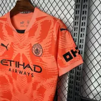 24-25 Manchester City Orange Goalkeeper Jersey - view 5
