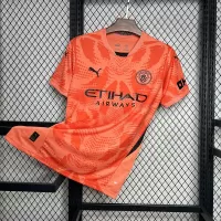 24-25 Manchester City Orange Goalkeeper Jersey - view 8