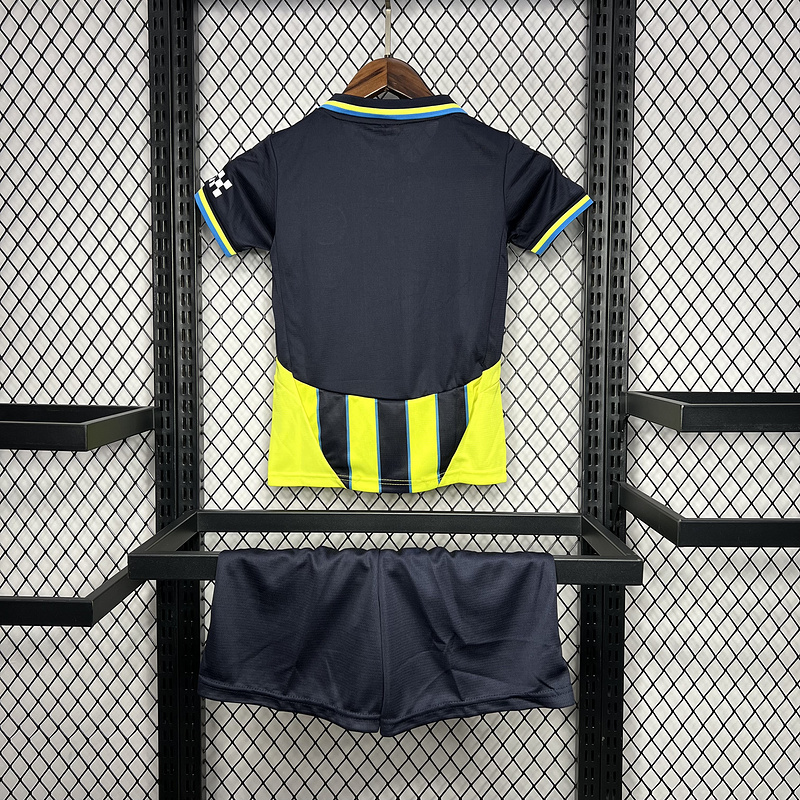 24-25 Manchester City Away Kids Kit  Jersey+Shorts - view 4