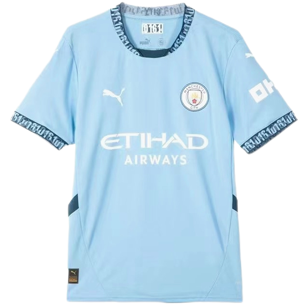 24-25 Manchester City Home Whole Kit Jersey+Shorts+Socks - view 4