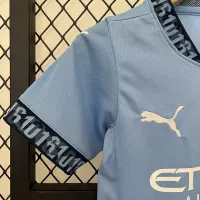 24-25 Manchester City Home Kids Kit  Jersey+Shorts - view 6