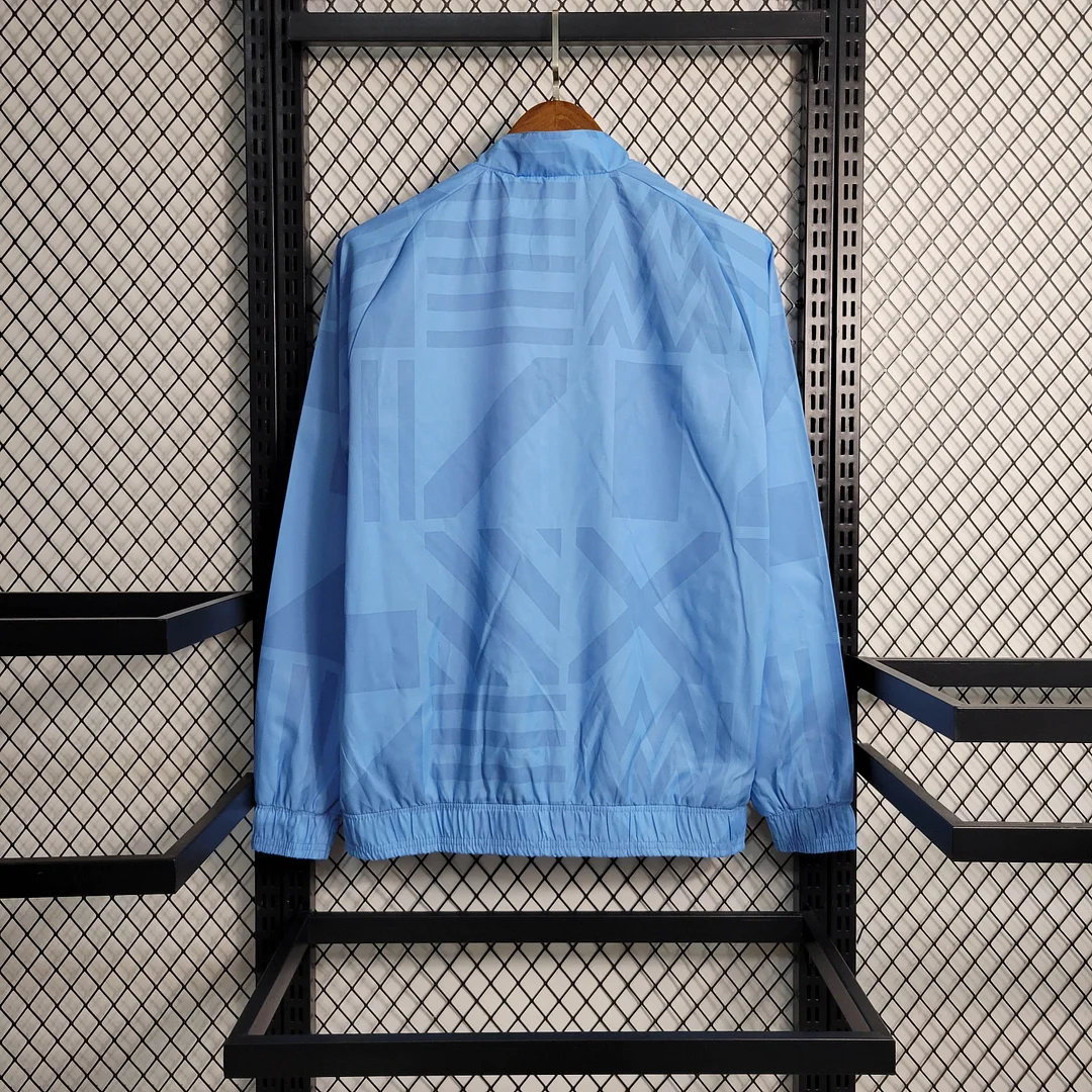 2023/2024 Manchester City Windbreaker Blue Jersey - view 3