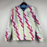 2023/2024 Manchester City Reversible Windbreaker Blue Soccer Jersey 1:1 Thai Quality - view 4