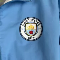 2023/2024 Manchester City Reversible Windbreaker Blue Soccer Jersey 1:1 Thai Quality - view 6