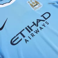 2013-2014 Manchester City Home Retro Jersey - view 9