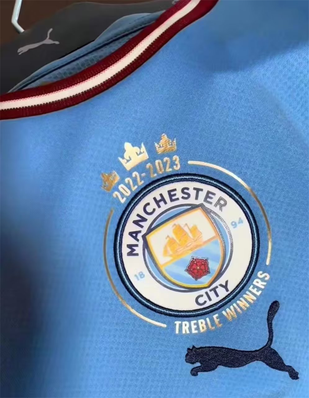 22-23 Manchester City Home Jersey - view 11