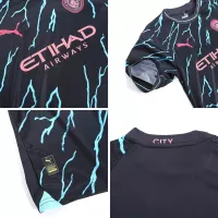 23-24 Manchester City Third Away Kids Kit Jersey+Shorts - view 12