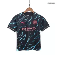 23-24 Manchester City Third Away Kids Kit Jersey+Shorts - view 7