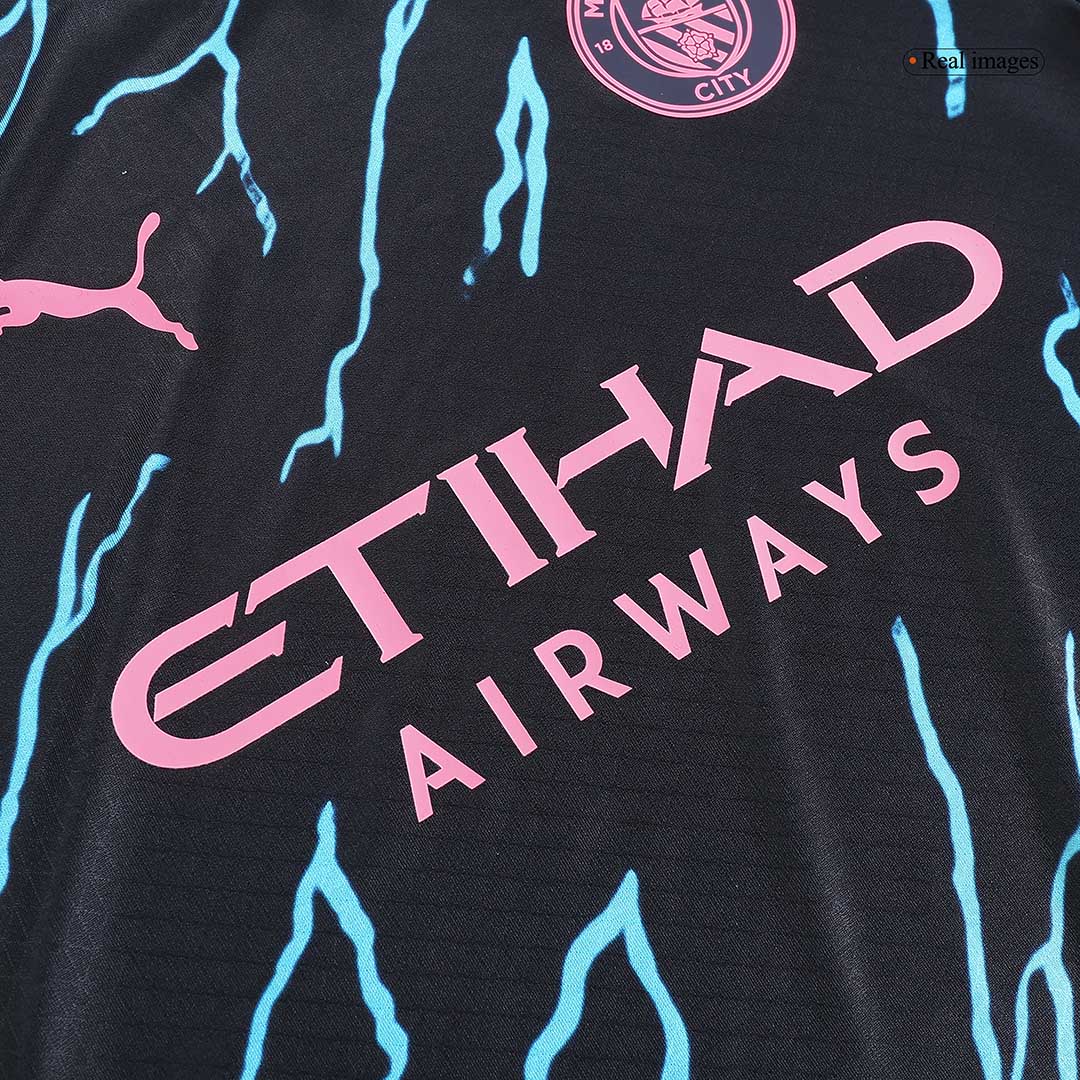 23-24 Manchester City Third Away Player Version - view 9