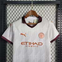 23-24 Manchester City Away Kids Kit Jersey+Shorts - view 9