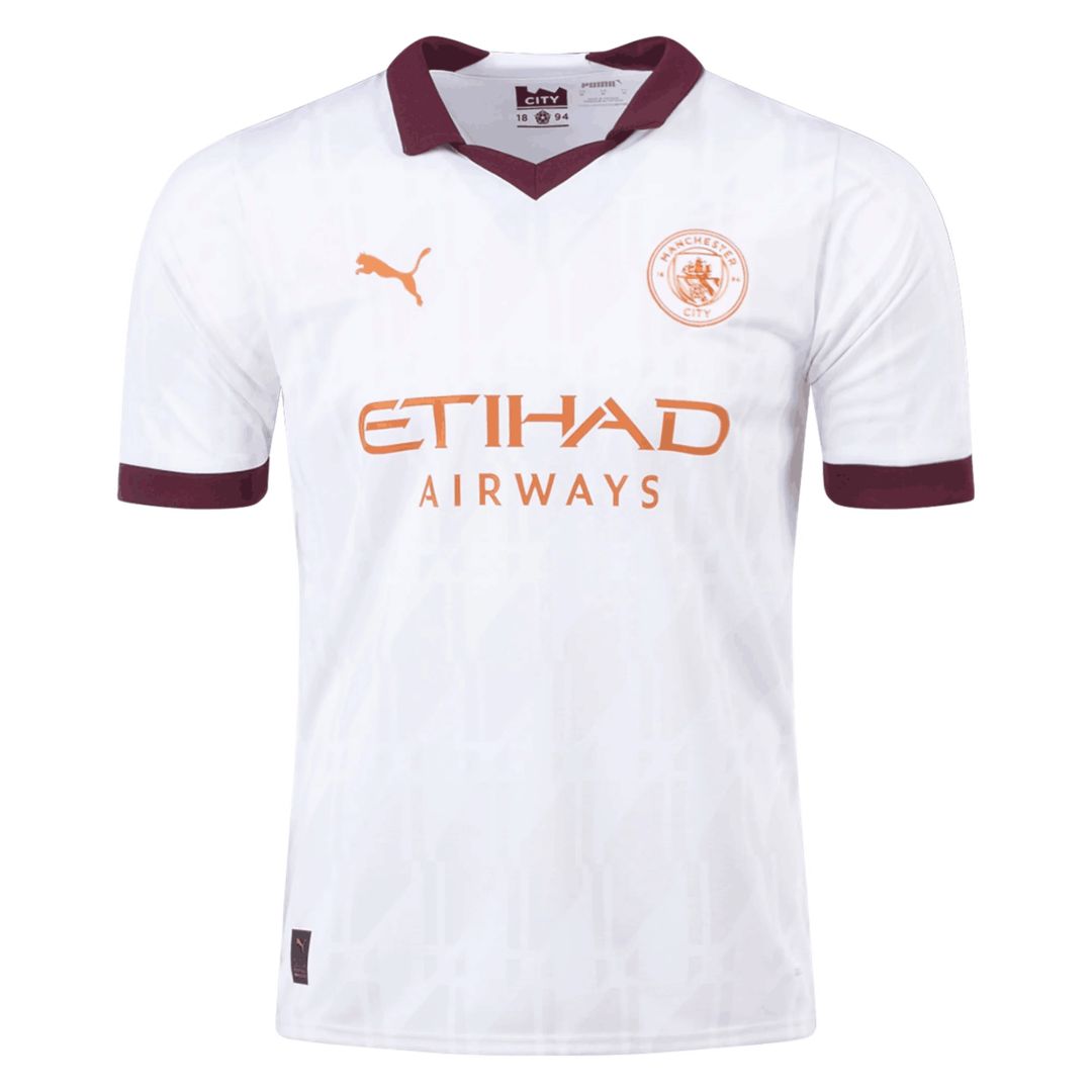 23-24 Manchester City Away Kit Jersey+Shorts - view 3
