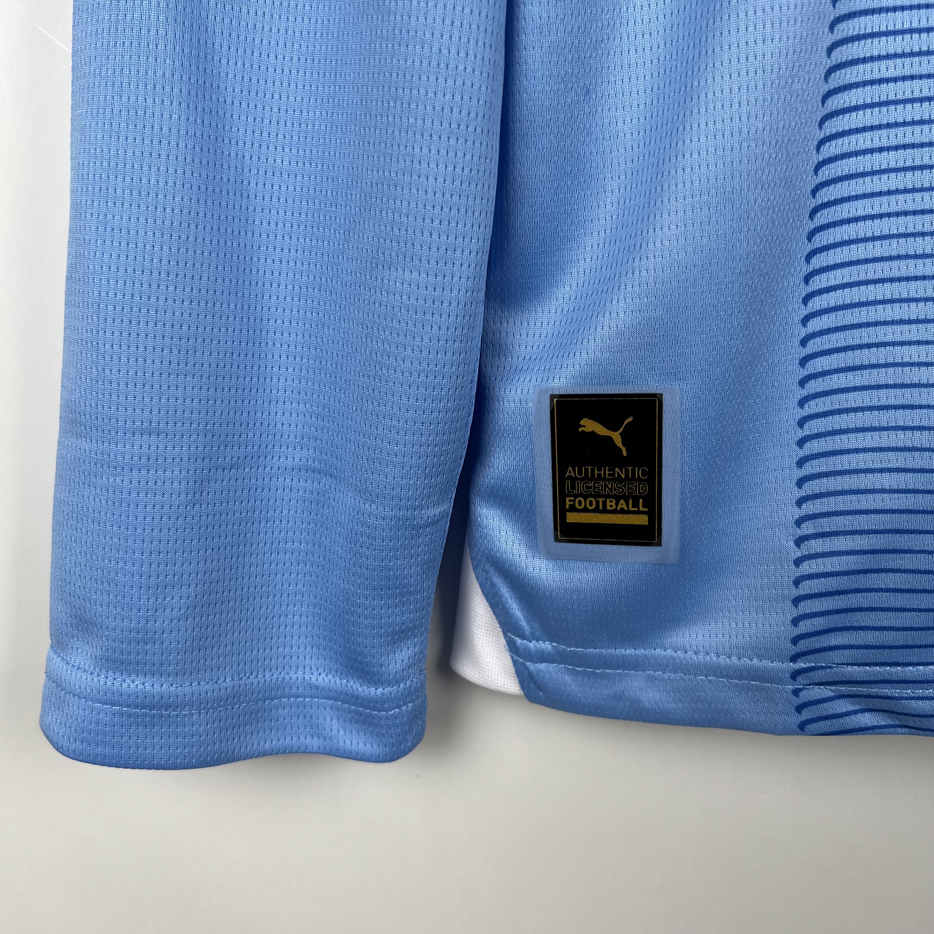 23-24 Manchester City Home Jersey Long Sleeve - view 6