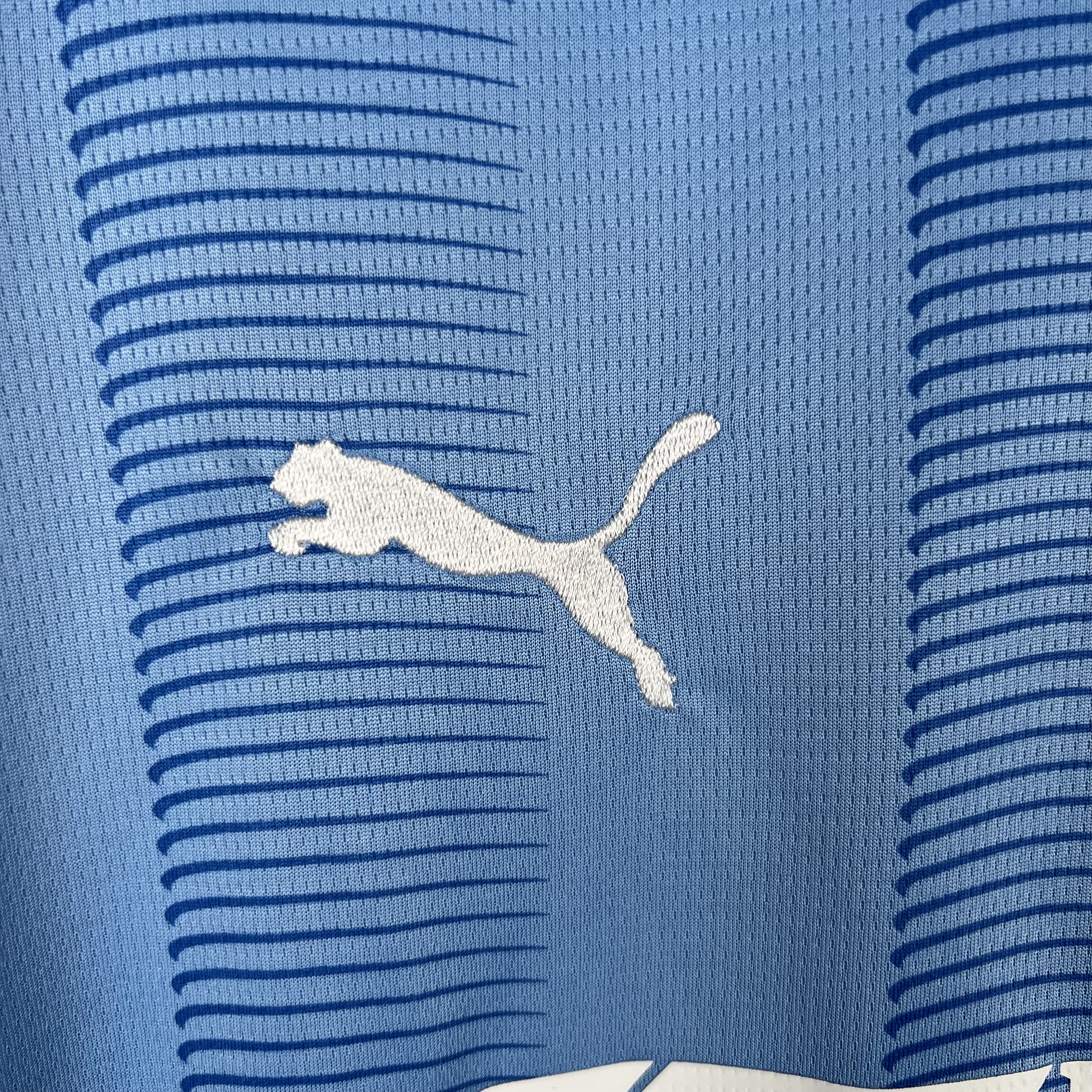 23-24 Manchester City Home Jersey Long Sleeve - view 7