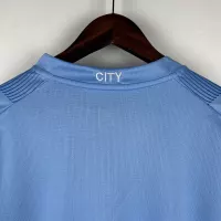 23-24 Manchester City Home Jersey Long Sleeve - view 9