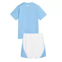 23-24 Manchester City Home Kids Kit Jersey+Shorts - view 8