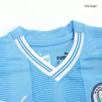 23-24 Manchester City Home Kids Kit Jersey+Shorts - view 10