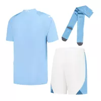 23-24 Manchester City Home Whole Kit Jersey+Shorts+Socks - view 3