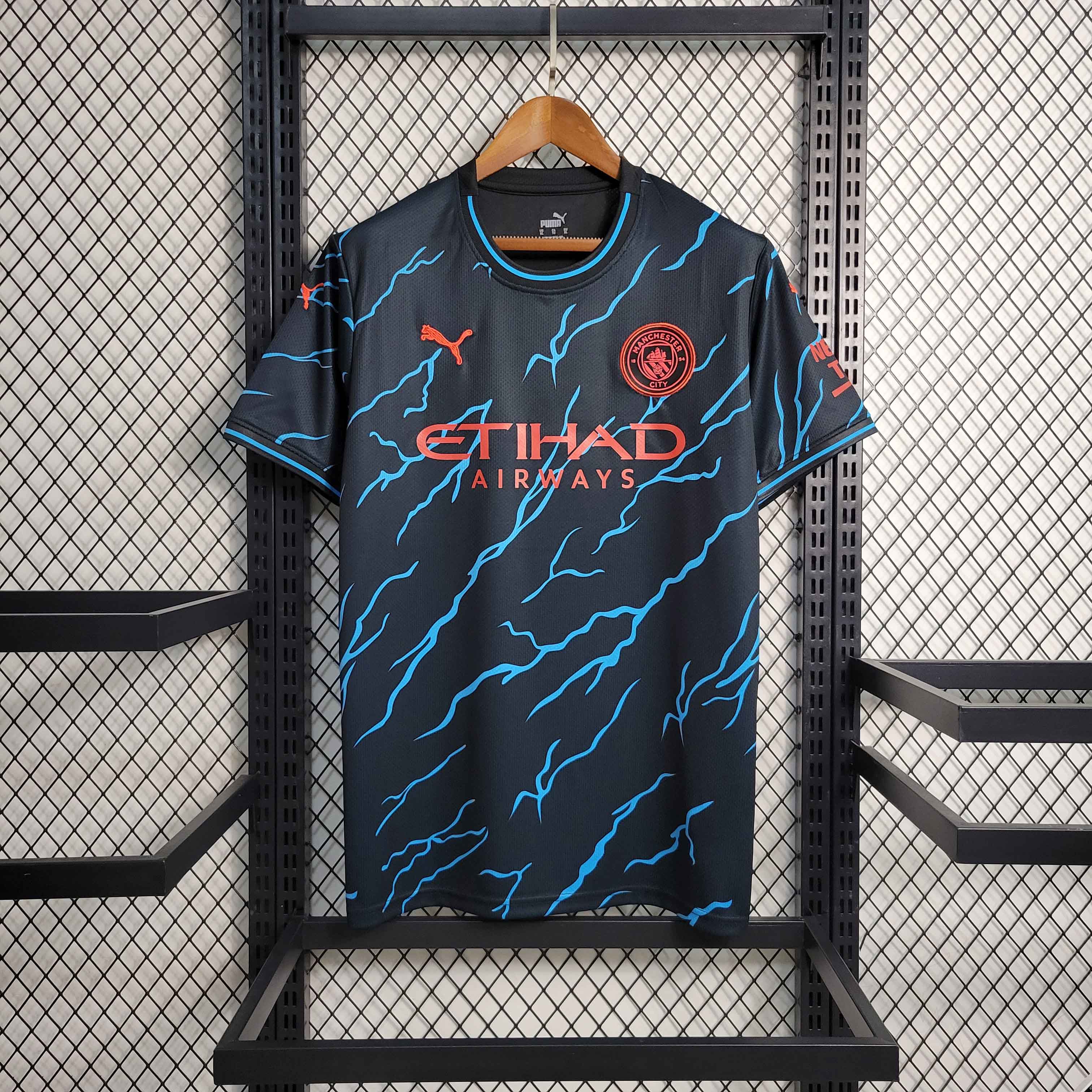 23-24 Manchester City Third Away Fan Version