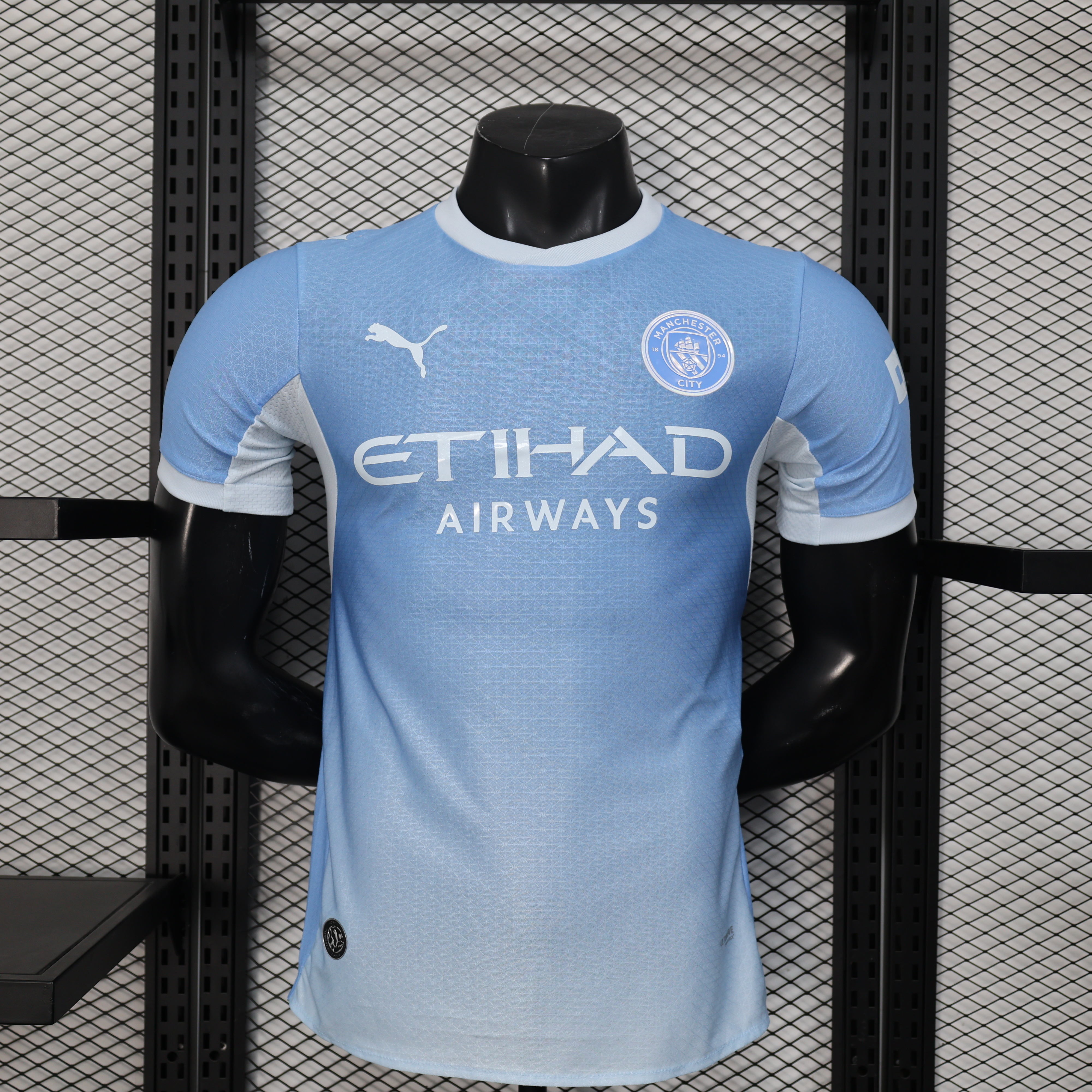 26-27 Manchester City Home Soccer Jersey Player Version