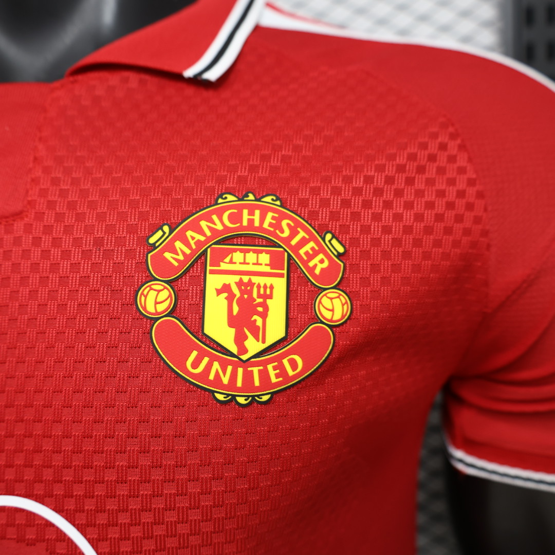 26-27 Manchester United Home Soccer Jersey - view 6