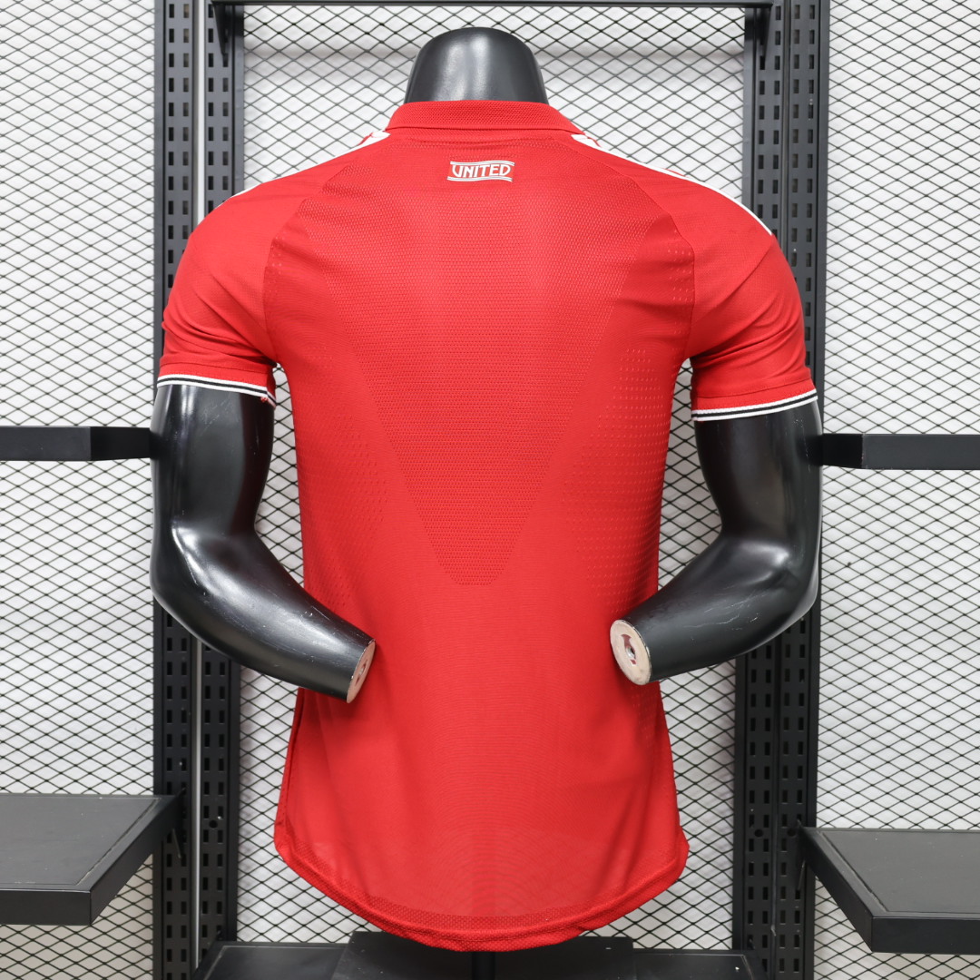 26-27 Manchester United Home Soccer Jersey - view 9