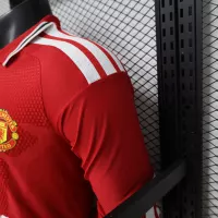 26-27 Manchester United Home Soccer Jersey Player Version - view 4