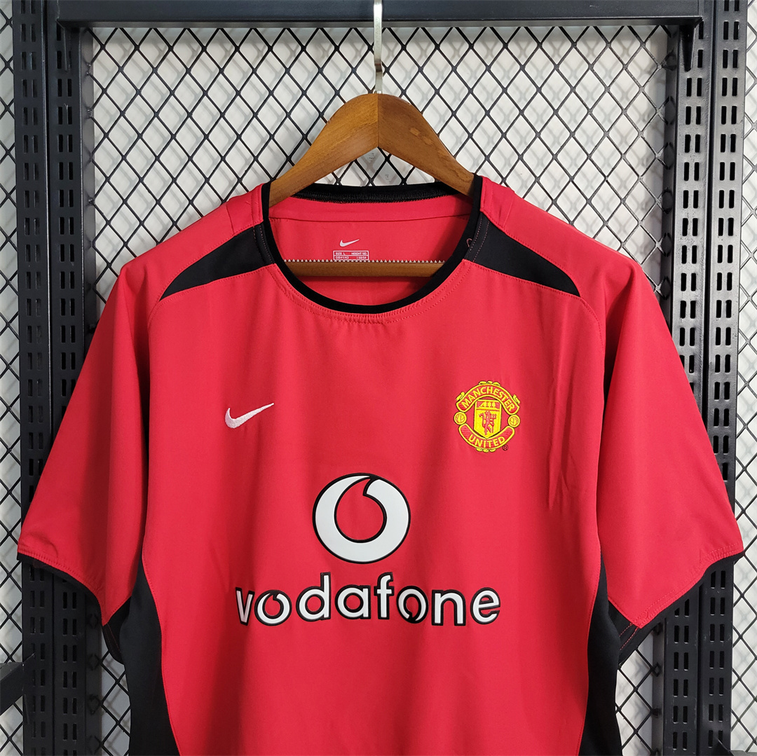 02-04 Manchester United Home Retro Jersey - view 8