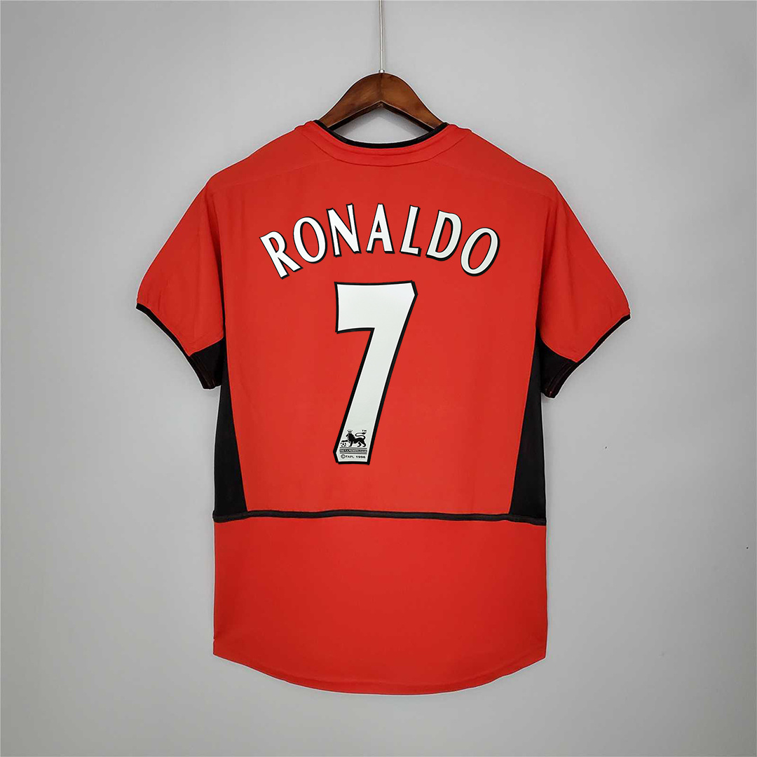 02-04 Manchester United Home Retro Jersey - view 10