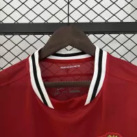 11-12 Manchester United Home Retro Jersey - view 5
