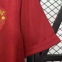 11-12 Manchester United Home Retro Jersey - view 7