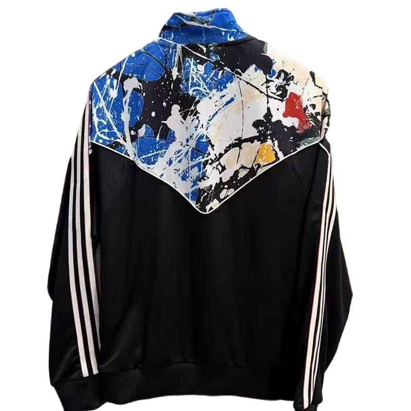 25-26 Manchester United x Stone Roses Training Kits Tracksuits Jacket - view 3