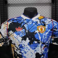 25-26 Manchester United Stone Roses Special Soccer Jersey Player Edition - view 6