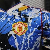 25-26 Manchester United Stone Roses Special Soccer Jersey Player Edition - view 7