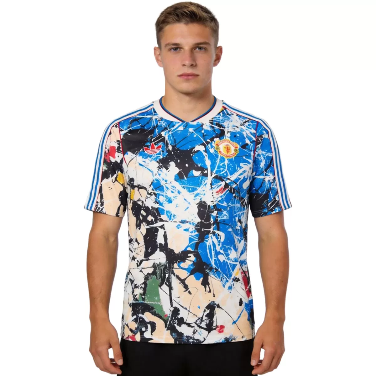 25-26 Manchester United Stone Roses Special Soccer Jersey - view 4