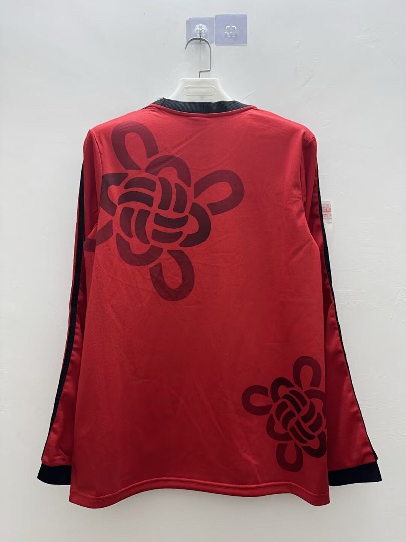 25-26 Manchester United Chinese Knot Cultral Story Shirt Red Long Sleeve - view 3