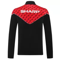 2025-26 Manchester United Training Tracksuit Kit (Jacket+Pants) 05 Red&Black - view 7