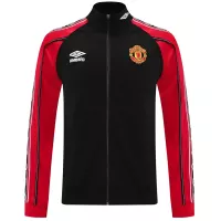 2025-26 Manchester United Training Tracksuit Kit (Jacket+Pants) 02 Black - view 5