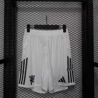 25-26 Manchester United Home Shorts White Player Version - view 1