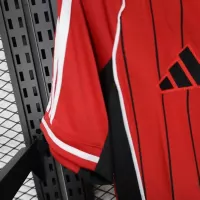25-26 Manchester United Red Baseball Soccer Jersey - view 10