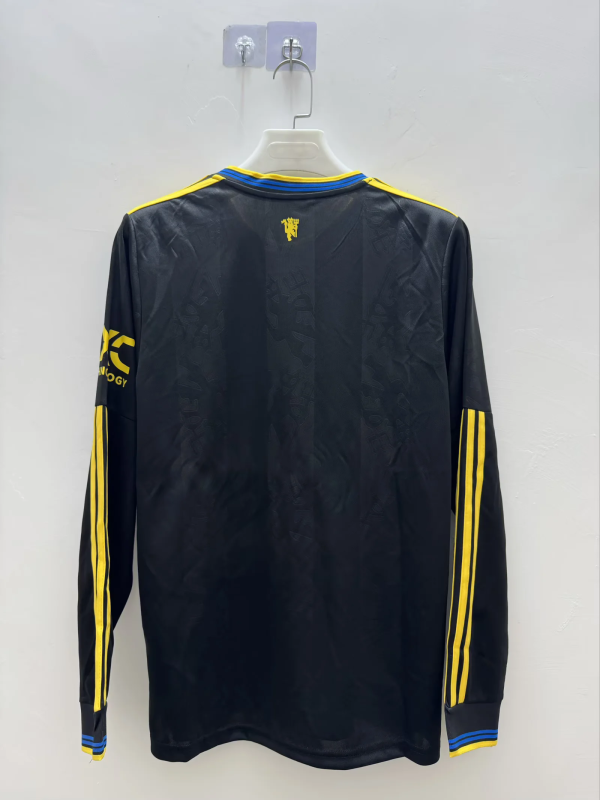 25-26 Manchester United Third Away Soccer Jersey Long Sleeve - view 3