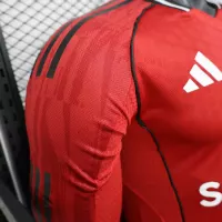 25-26 Manchester United Home Soccer Jersey Long Sleeve - view 10