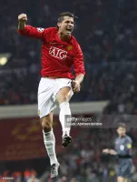 07-08 Manchester United Home Retro Jersey Player Edition - view 12
