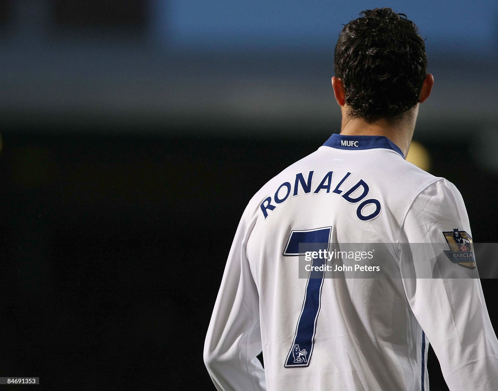 08-09 Manchester United Away Retro Jersey Player Edtion - view 5