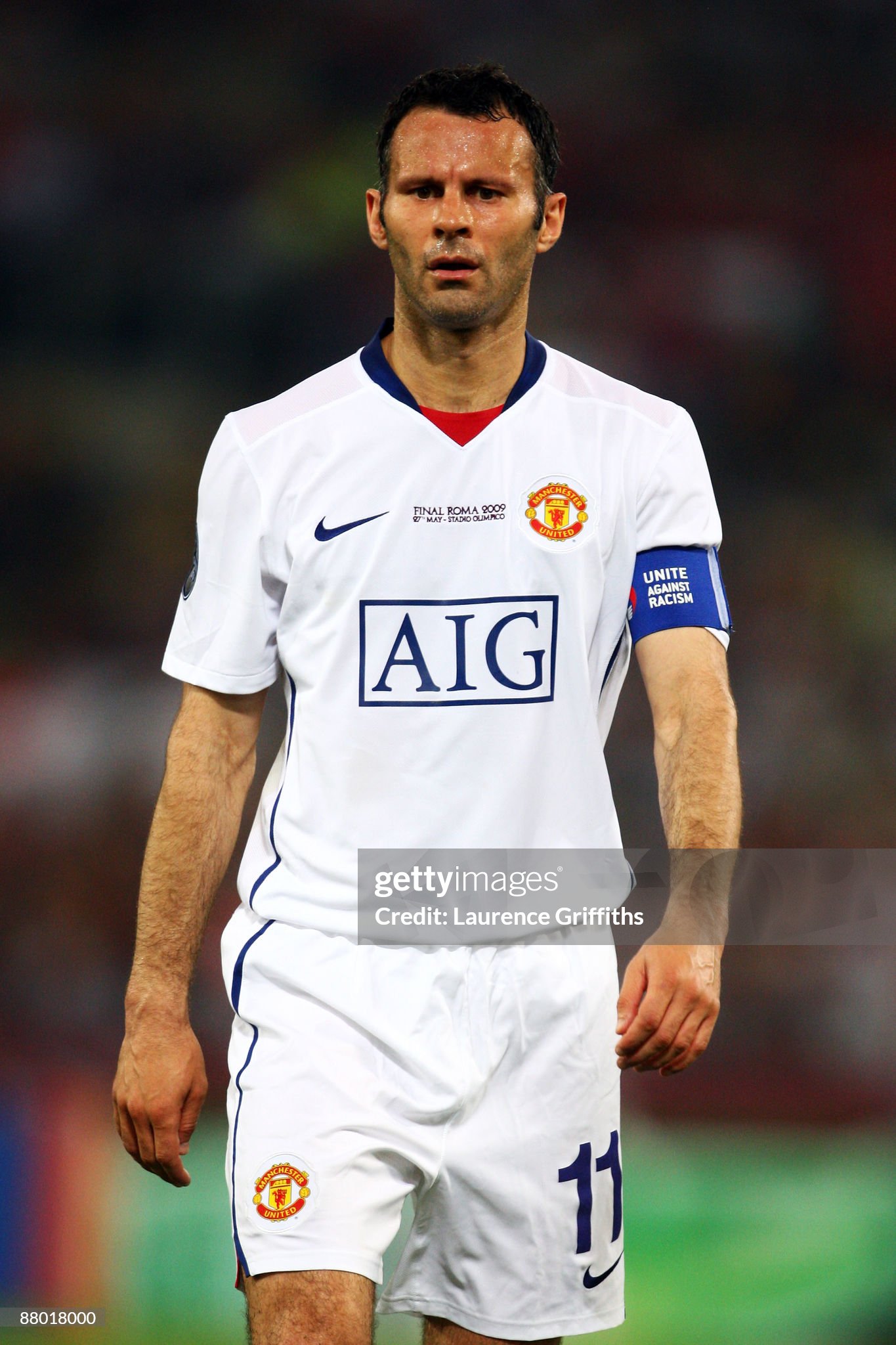 08-09 Manchester United Away Retro Jersey Player Edtion - view 6