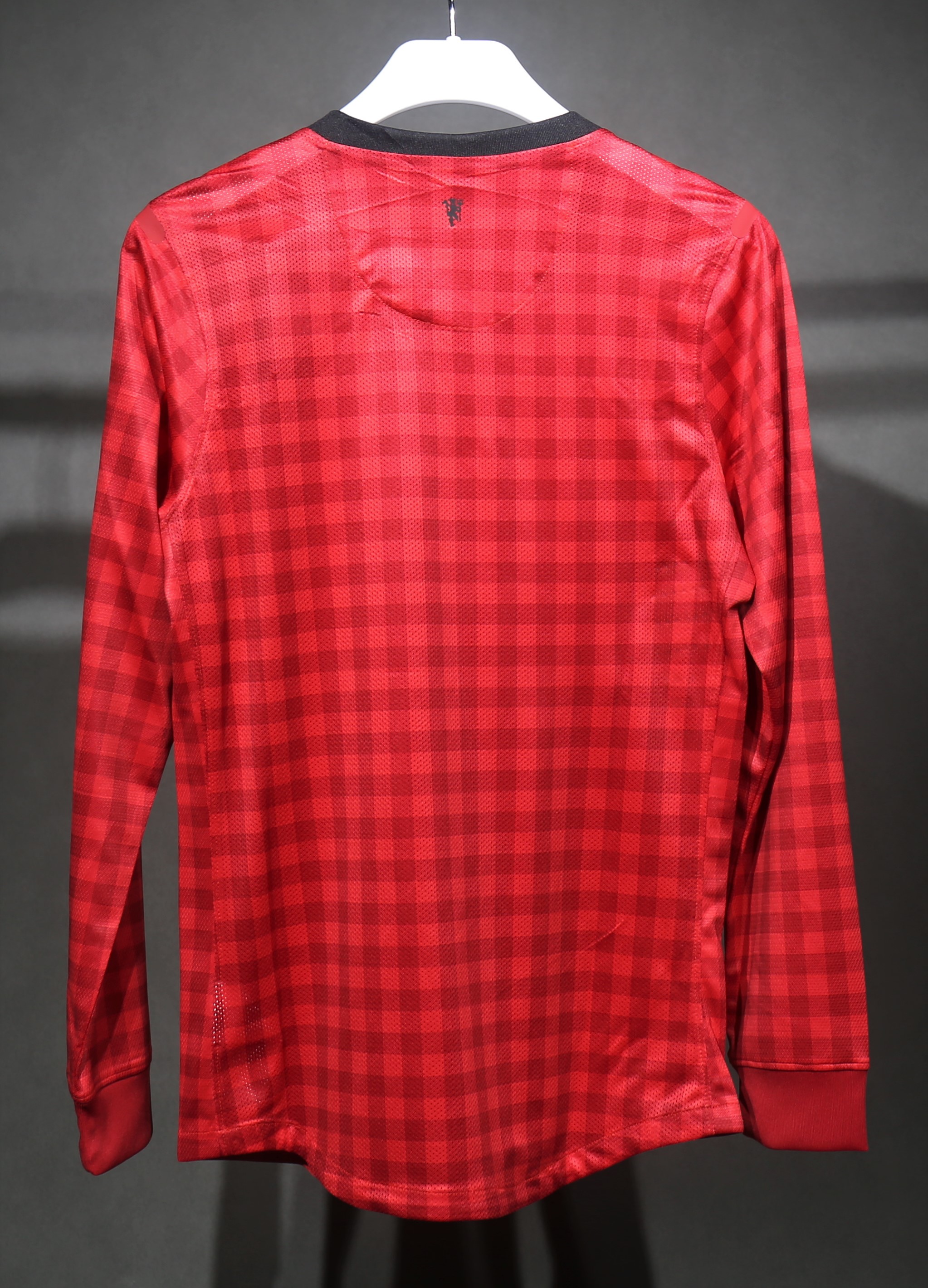 12-13 Manchester United Home Retro Jersey Player Edtion Long Sleeve - view 3